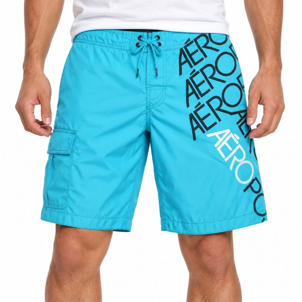 Aeropostale Men’s Swim Trunks | Large (34)